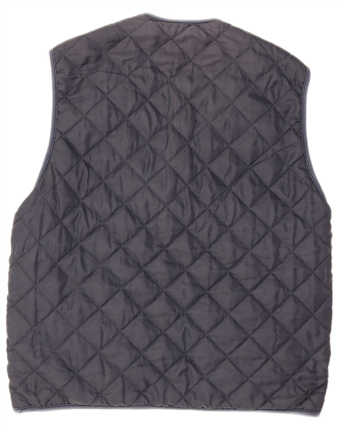 Vintage Mens Reversible Gilet UK 38 Medium Red Geometric