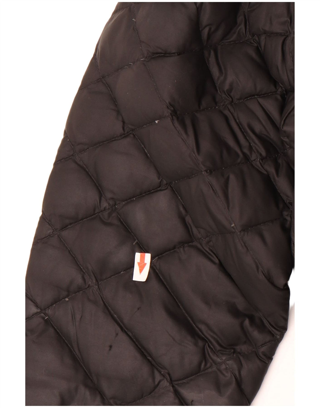 The North Face Womens Quilted Jacket UK 10 Small Black Nylon