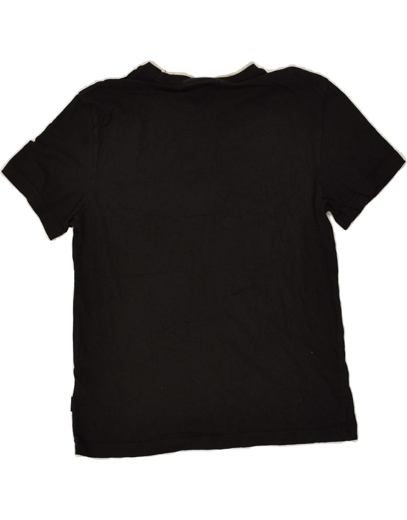 CALVIN KLEIN Mens T-Shirt Top Small Black Cotton | Vintage Calvin Klein | Thrift | Second-Hand Calvin Klein | Used Clothing | Messina Hembry 