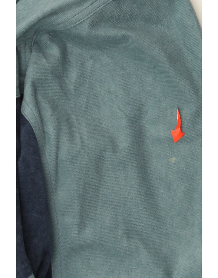 Mc Kees Mens Tracksuit Top Jacket Medium Blue Colourblock Polyester