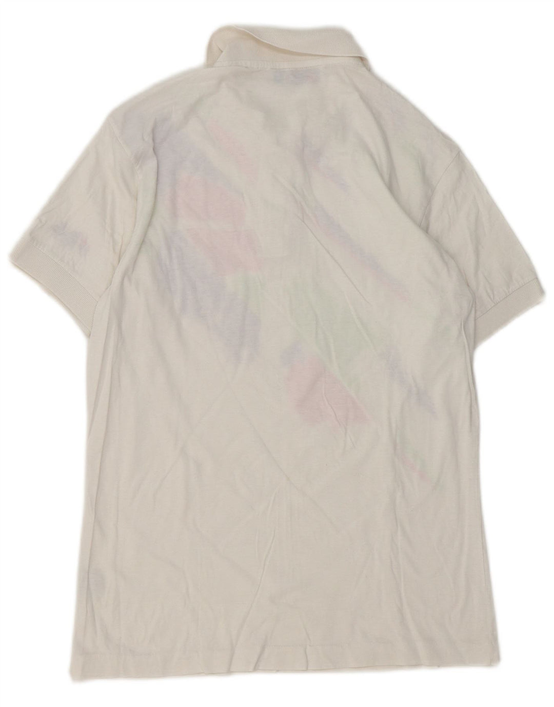 Fila Boys Polo Shirt 13-14 Years White Colourblock Polyester