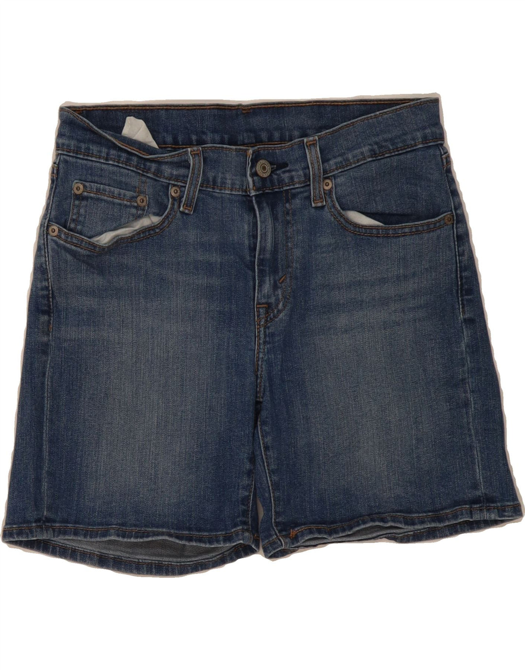 LEVI'S Womens Denim Shorts W28 Medium  Blue Cotton Vintage Levi's and Second-Hand Levi's from Messina Hembry 