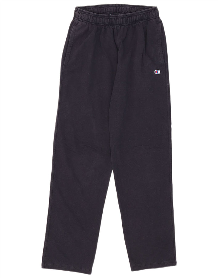 Champion Mens Tracksuit Trousers Medium Navy Blue Cotton