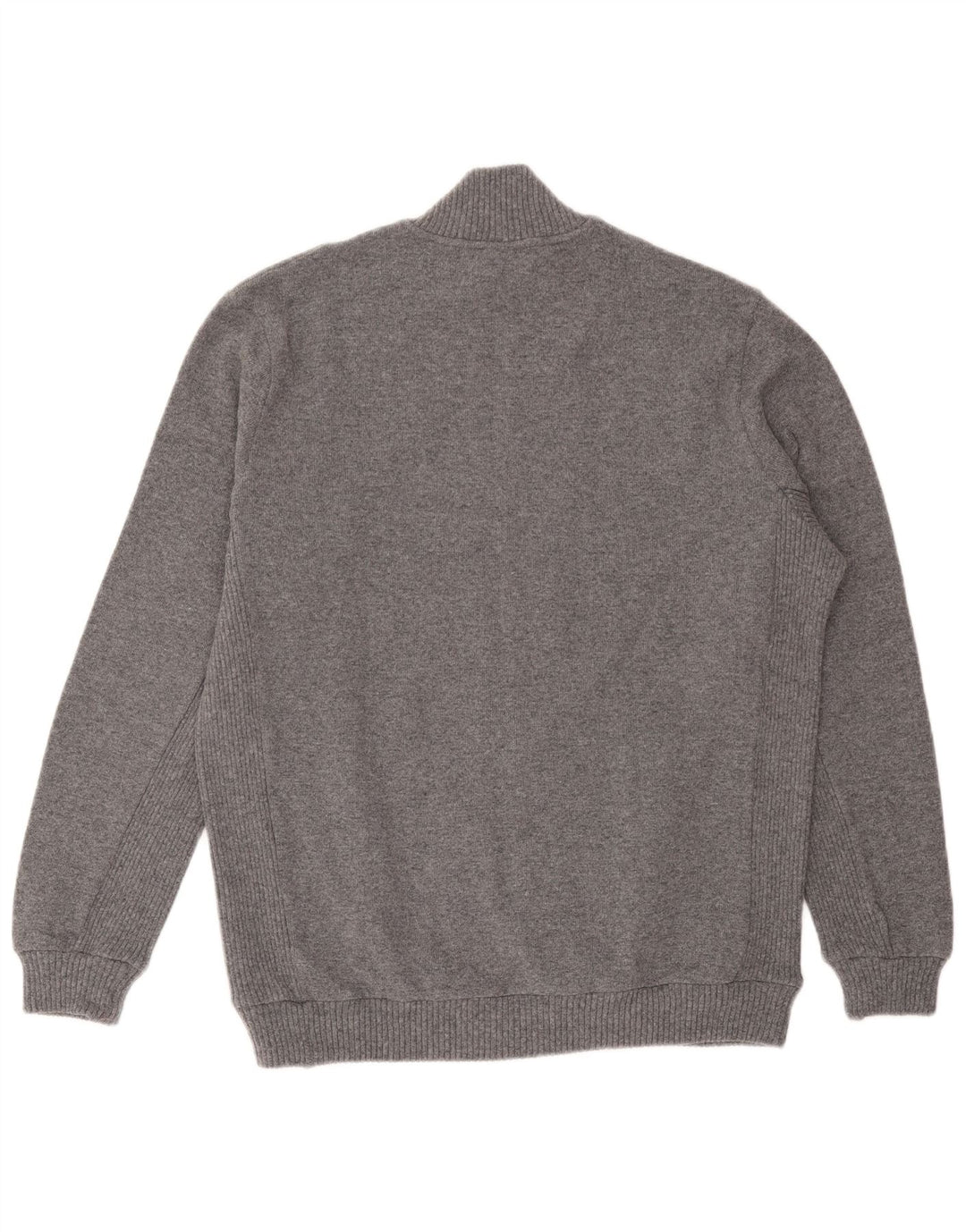 Lacoste Mens Cardigan Sweater Size 7 2XL Grey