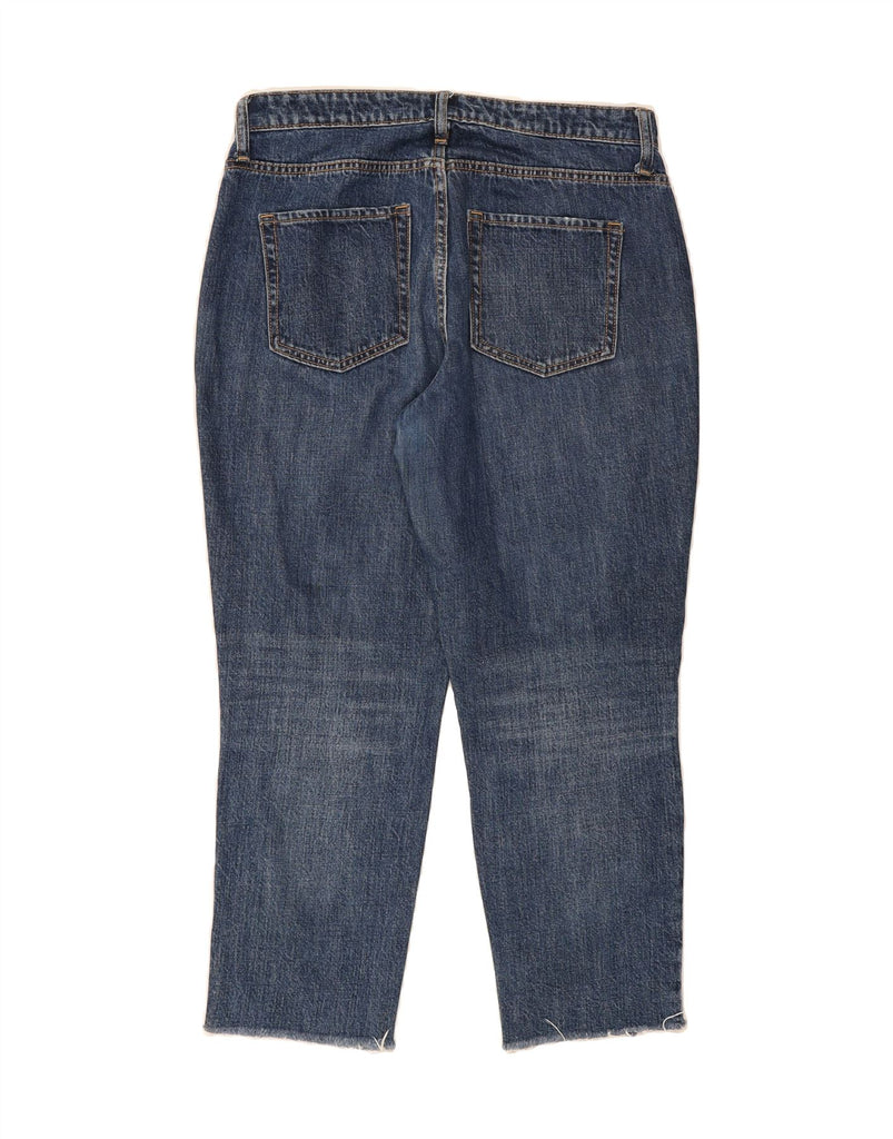GAP Womens High Rise Cropped Jeans UK 12 Medium W30 L24 Blue Cotton Vintage Gap and Second-Hand Gap from Messina Hembry 