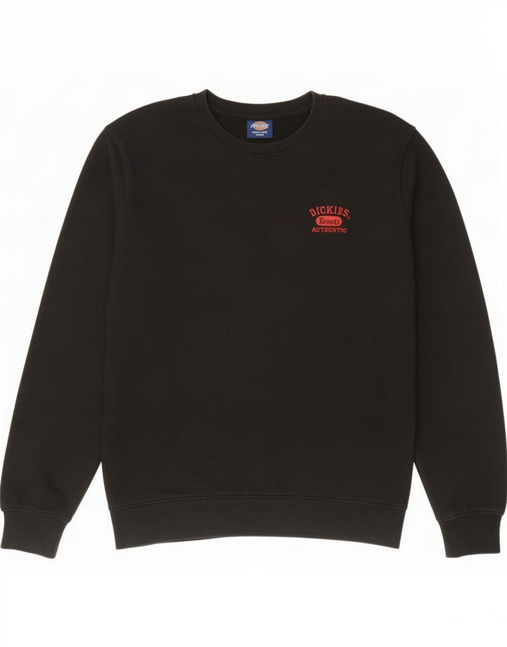 Dickies Mens Sweatshirt Jumper Large Black