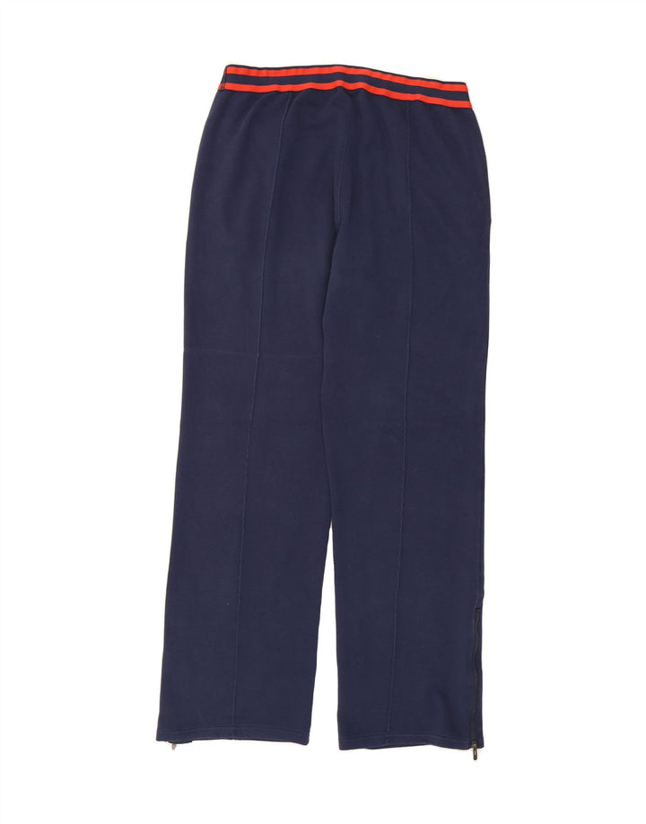 PUMA Womens Tracksuit Trousers UK 14 Large Navy Blue Polyester Vintage Puma and Second-Hand Puma from Messina Hembry 