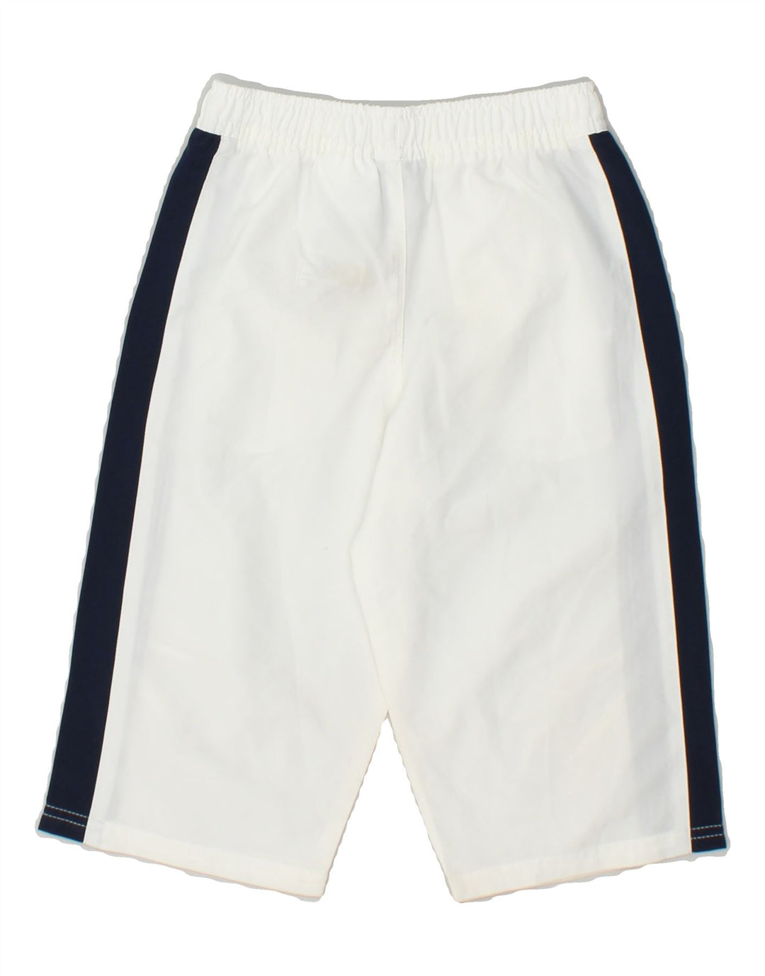 NIKE Boys Bermuda Sport Shorts 5-6 Years Medium White Colourblock | Vintage Nike | Thrift | Second-Hand Nike | Used Clothing | Messina Hembry 