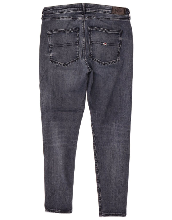 Tommy Hilfiger Womens High Rise Super Skinny Jeans W31 L26 Blue Cotton