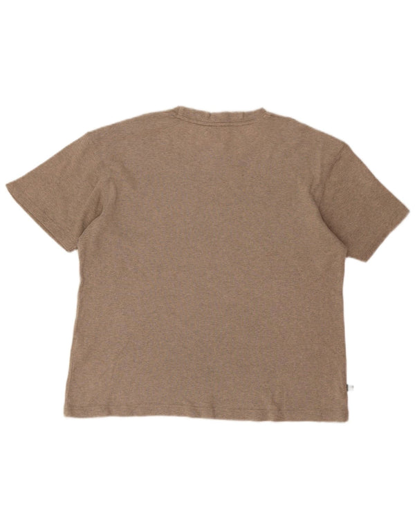 Reebok Mens T-Shirt Top XS Grey Cotton