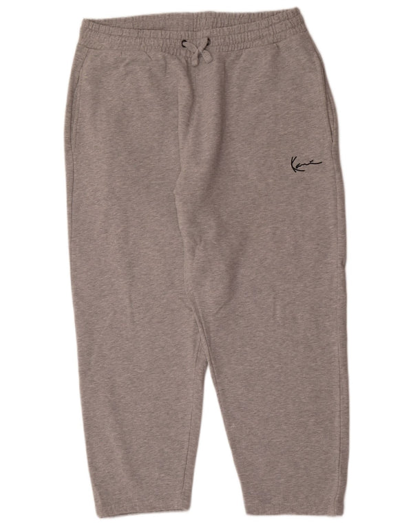 Karl Kani Mens Tracksuit Trousers XL  Grey Flecked Cotton