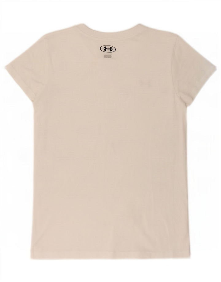 Under Armour Mens T-Shirt Top XS White