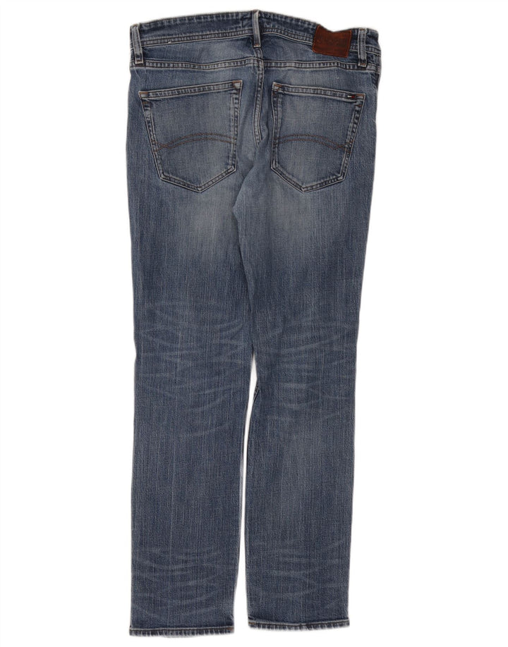 TOMMY HILFIGER Womens Straight Jeans W32 L30 Blue