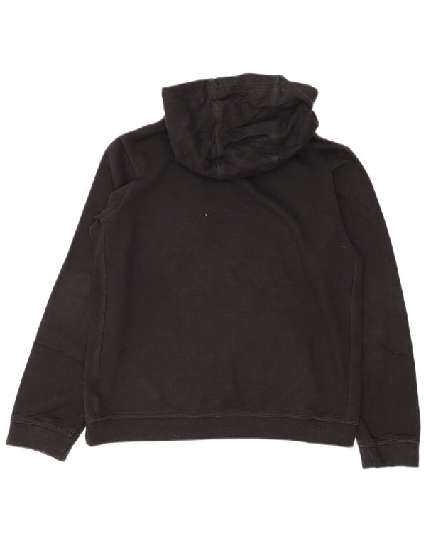 Nike Boys Hoodie Jumper 13-14 Years XL Black Cotton