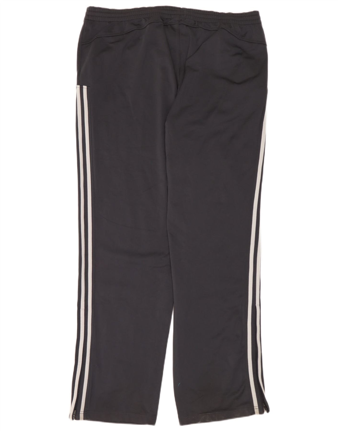 Adidas Mens Tracksuit Trousers 2XL Navy Blue Colourblock Polyester