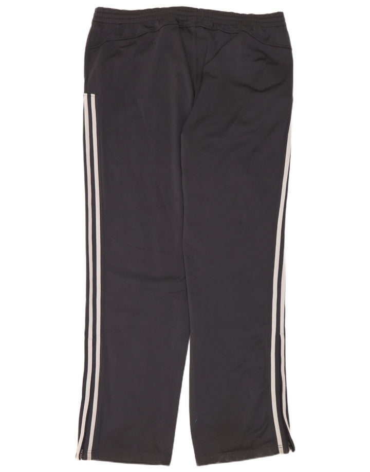 Adidas Mens Tracksuit Trousers 2XL Navy Blue Colourblock Polyester
