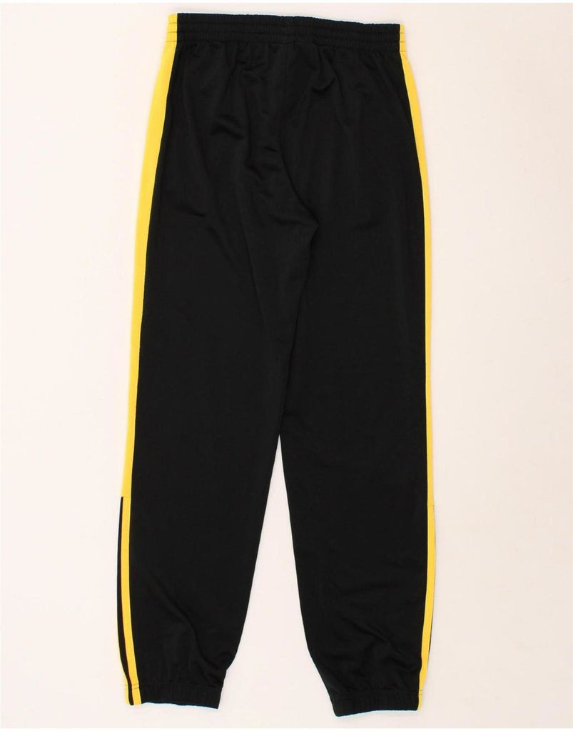 ADIDAS Boys Tracksuit Trousers Joggers 13-14 Years Black Colourblock Vintage Adidas and Second-Hand Adidas from Messina Hembry 