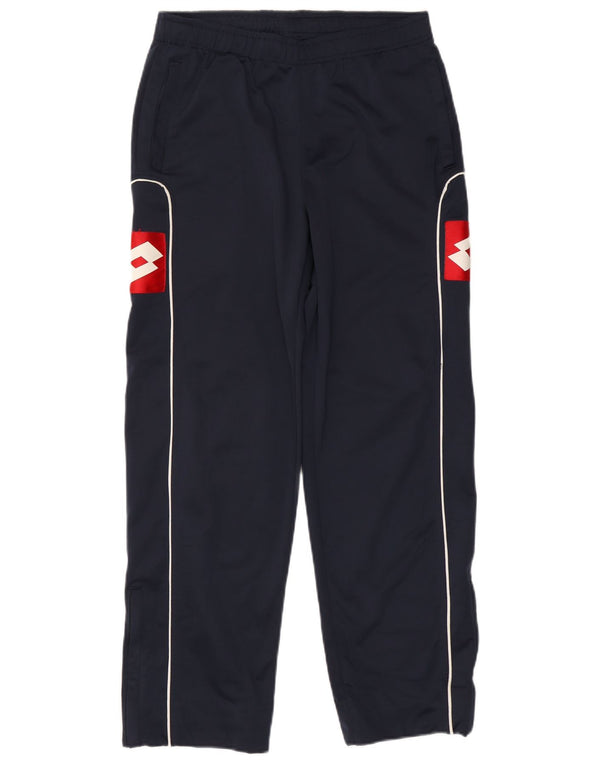 LOTTO Mens Graphic Tracksuit Trousers Medium  Navy Blue