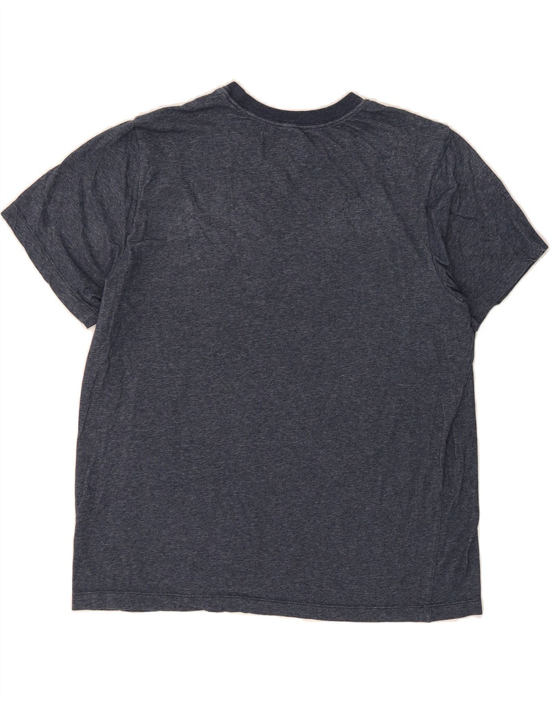 NIKE Mens Dri Fit T-Shirt Top Large Navy Blue Cotton Vintage Nike and Second-Hand Nike from Messina Hembry 