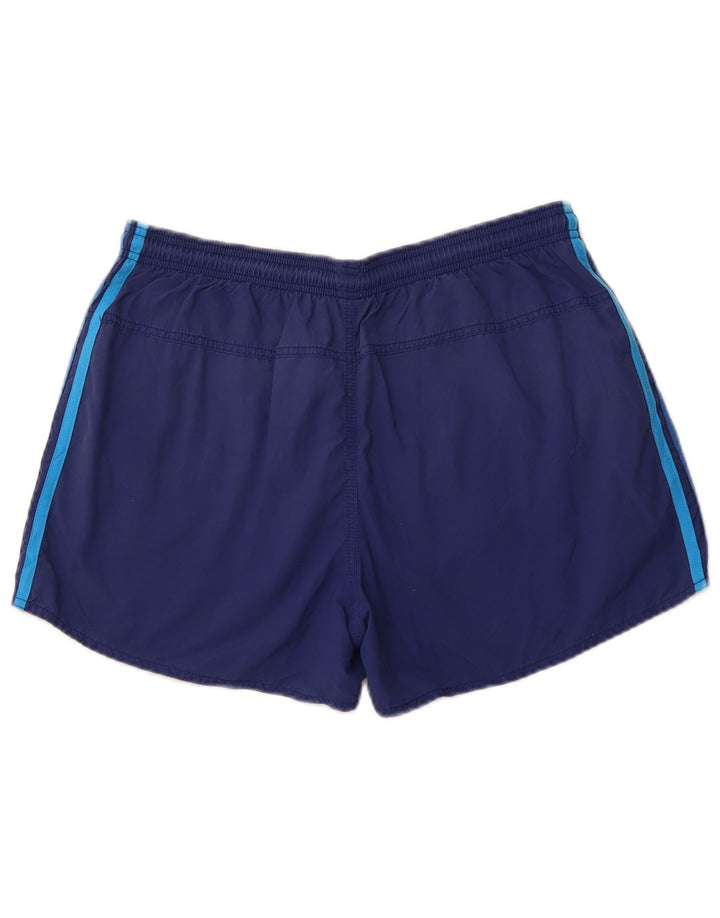 ADIDAS Mens Swimming Shorts Large Navy Blue Polyester