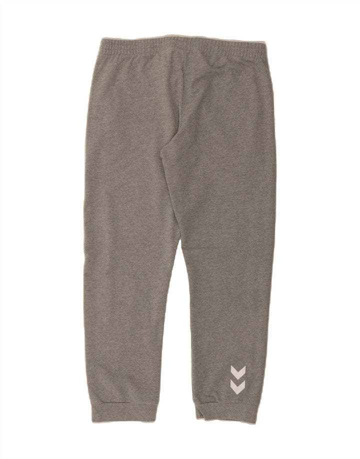 HUMMEL Mens Tracksuit Trousers Joggers Large  Grey Cotton Vintage Hummel and Second-Hand Hummel from Messina Hembry 