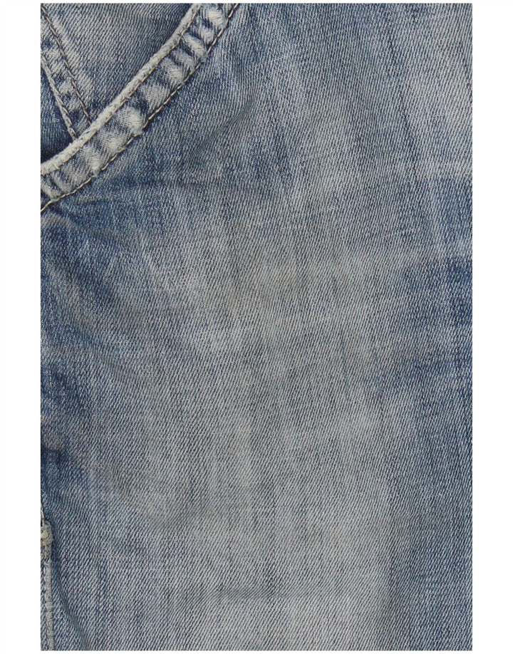 Gas Mens Denim Shorts W31 Medium  Blue Cotton