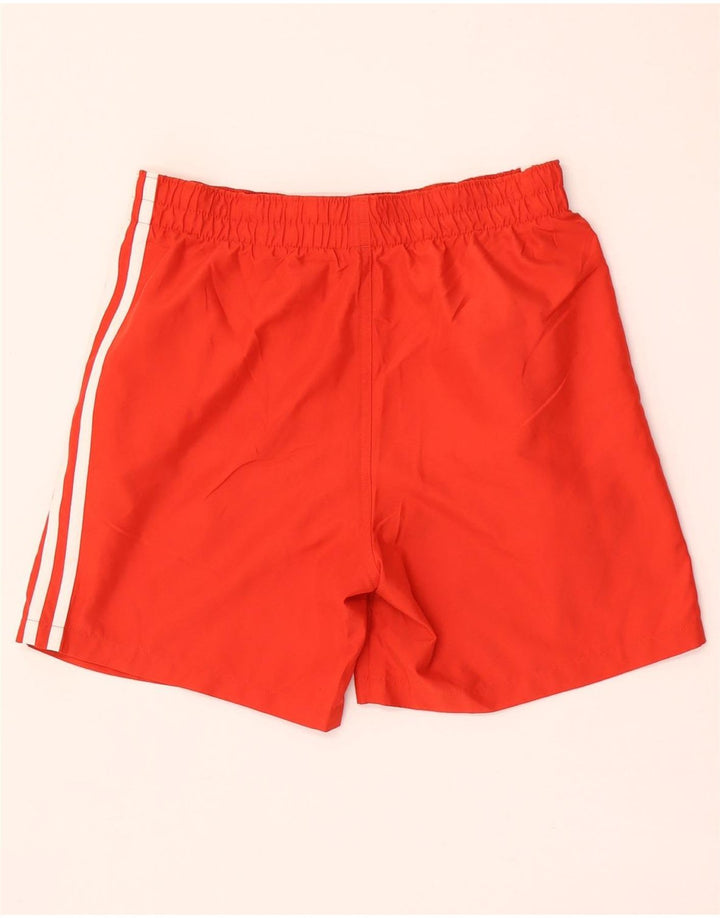 Adidas Mens Sport Shorts Small Red Polyester