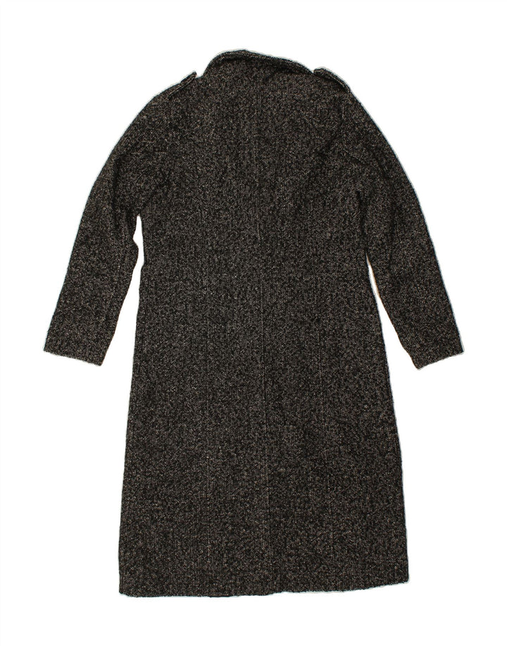 VINTAGE Womens Overcoat UK 16 Large Grey Acrylic Vintage Vintage and Second-Hand Vintage from Messina Hembry 