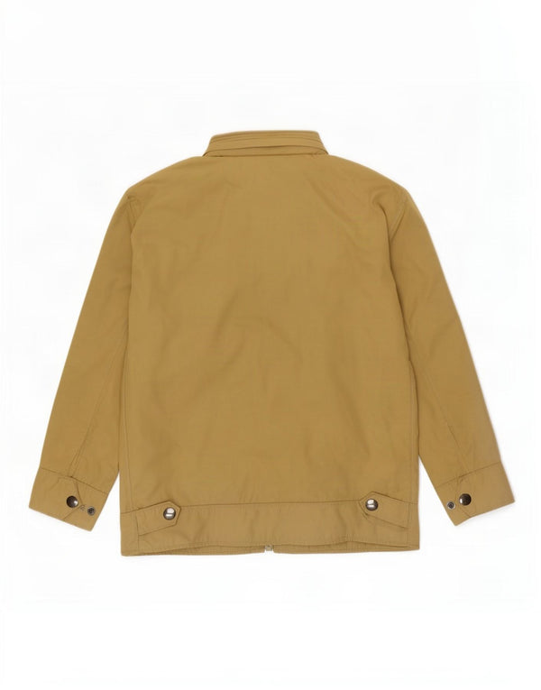 Polo Ralph Lauren Boys Hooded Bomber Jacket 7-8 Years Small Beige Polyester