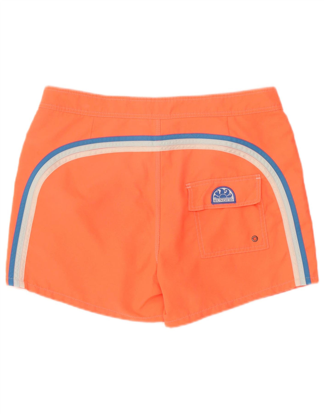 Sundek Mens Swimming Shorts Large  Orange Polyester