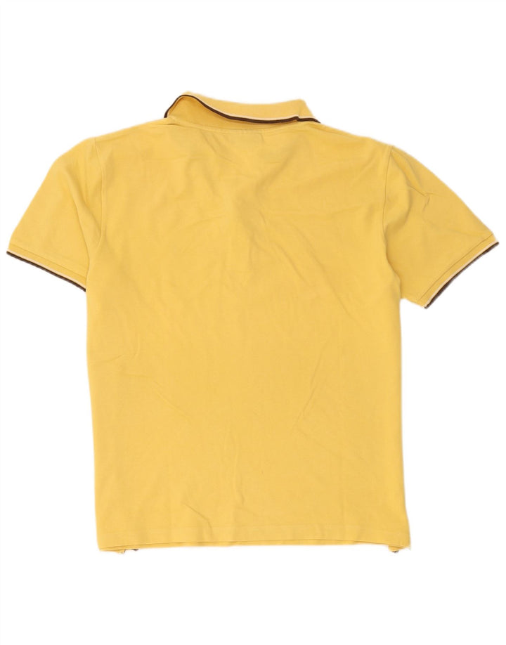 Marlboro Classics Mens Polo Shirt 2XL Yellow Striped