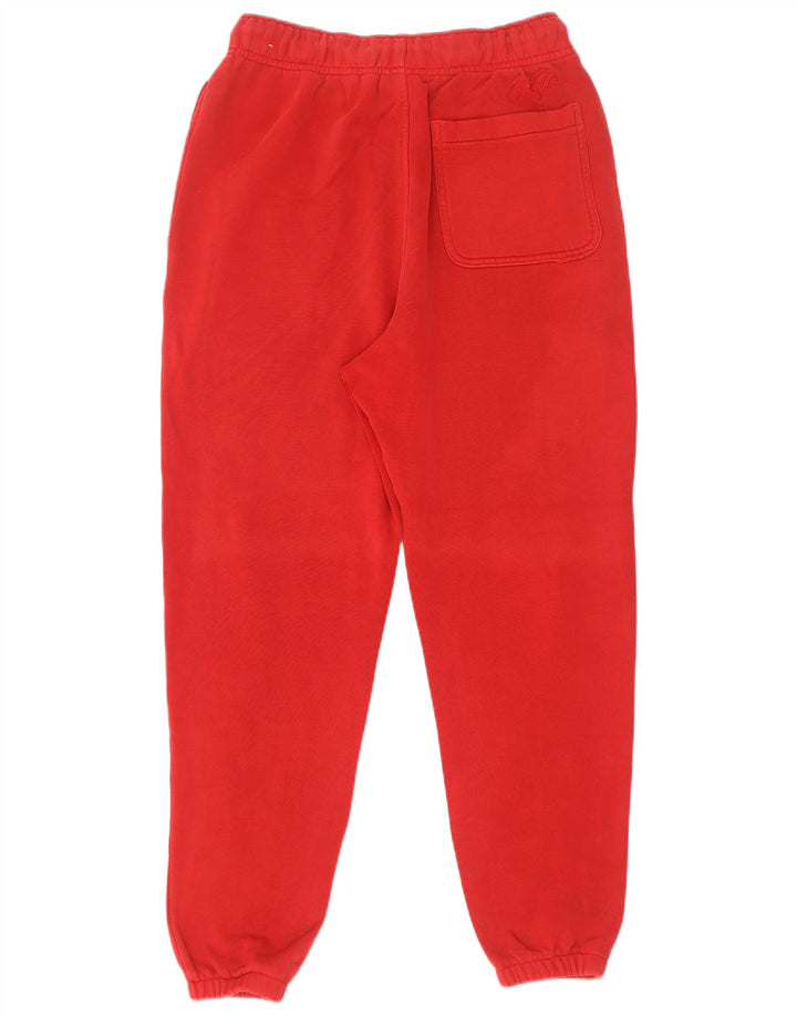 Jordan Mens Tracksuit Trousers Joggers Small Red Cotton