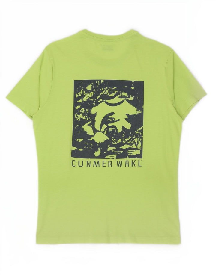 Lotto Mens Graphic T-Shirt Top XL Green Polyester