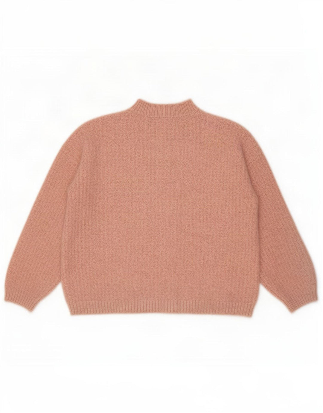 Marks & Spencer Womens Turtle Neck Jumper Sweater UK 14 Medium Pink