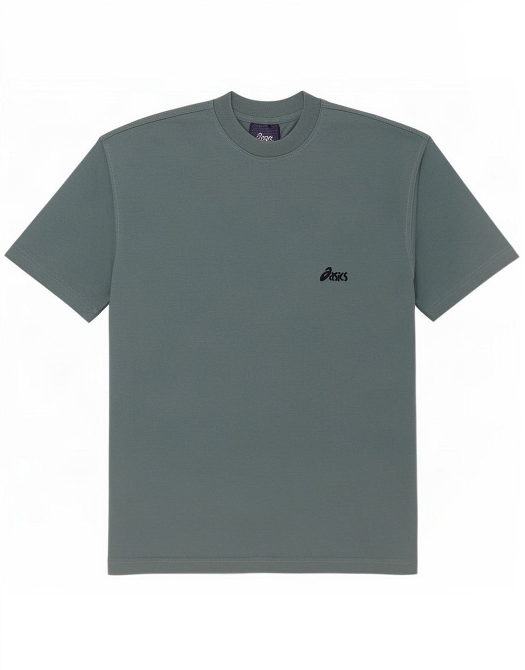 Asics Mens T-Shirt Top Large Blue Polyester