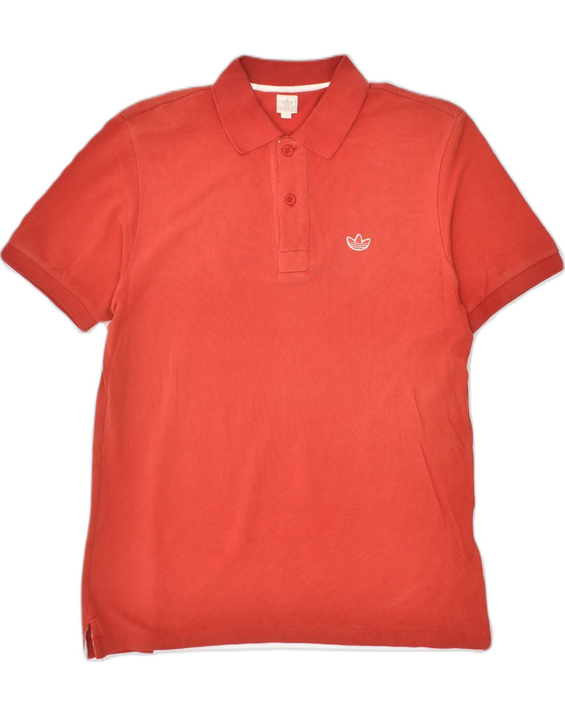 ADIDAS Mens Polo Shirt Small Red Cotton | Vintage Adidas | Thrift | Second-Hand Adidas | Used Clothing | Messina Hembry 