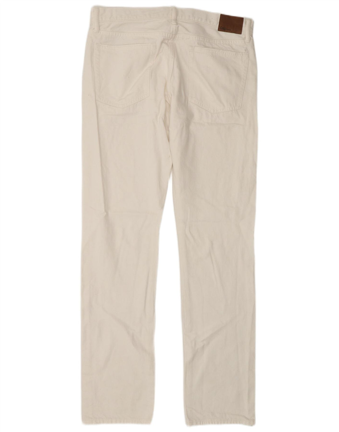 Gap Mens Slim Jeans W32 L34 White Cotton