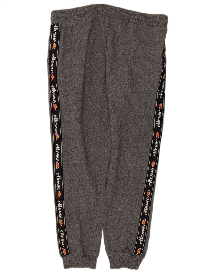 Ellesse Womens Tracksuit Trousers Joggers UK 12 Medium Grey Colourblock