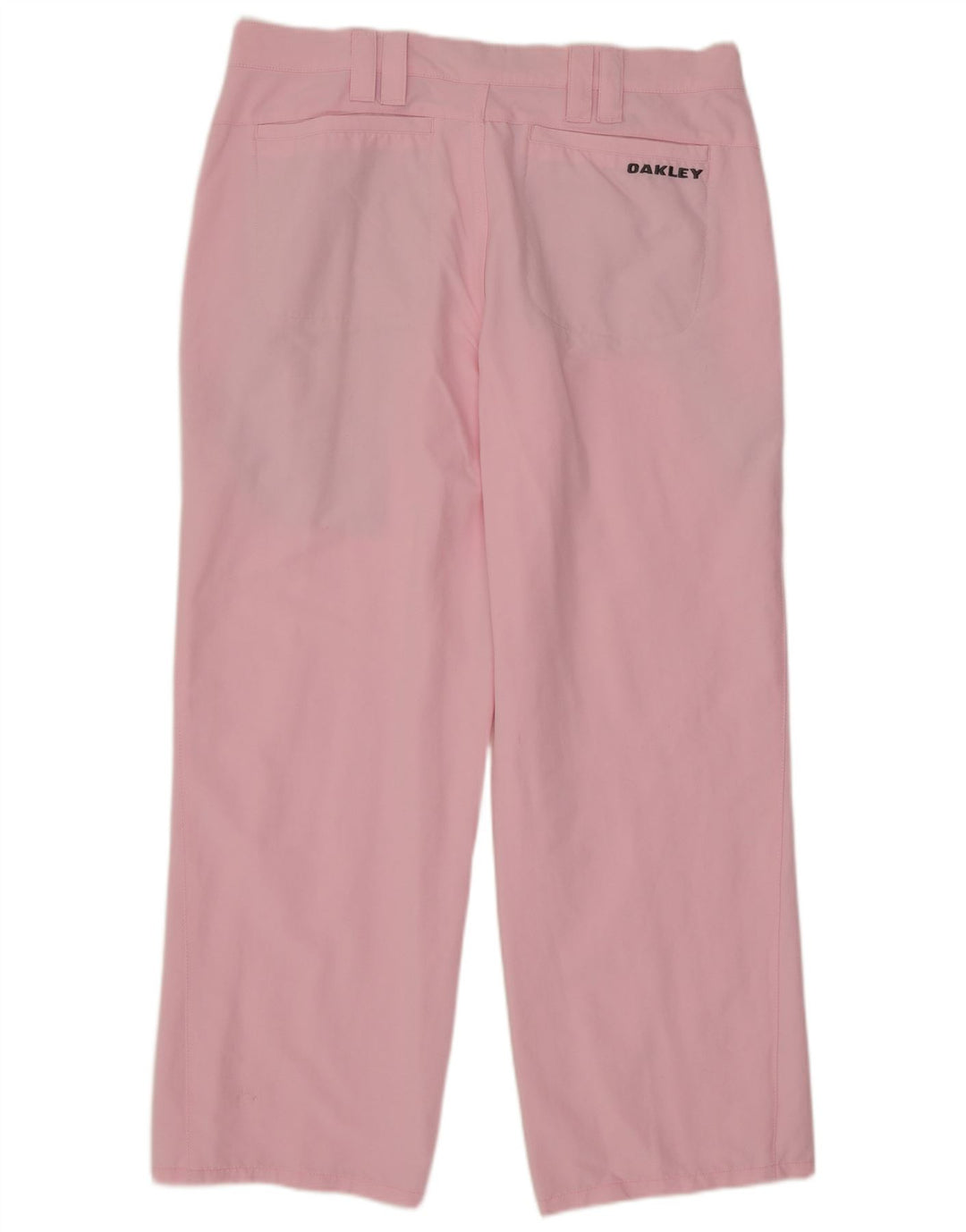 Oakley Womens Capri Chino Trousers W32 L26 Pink Nylon