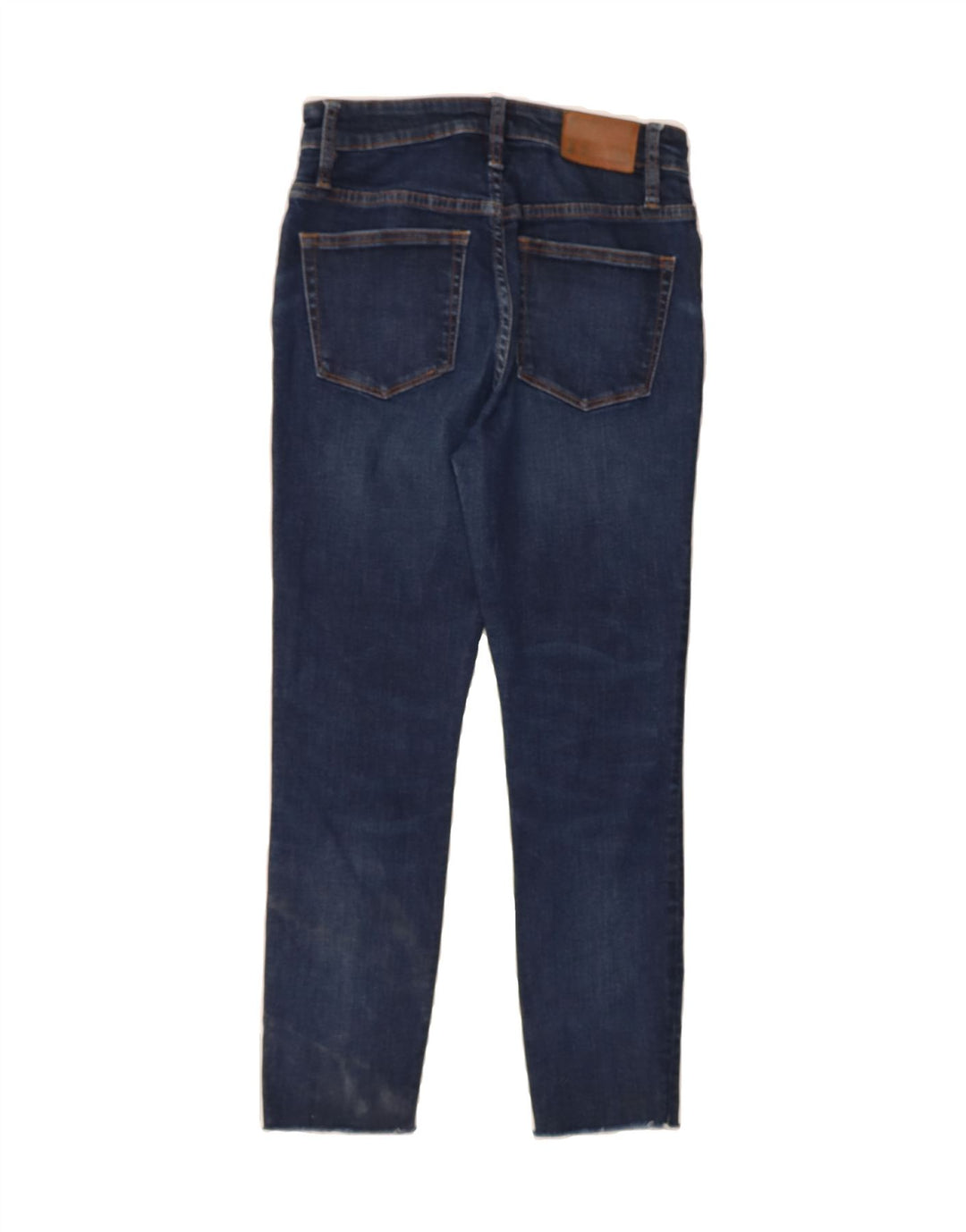 J. CREW Womens Cropped Jeans W27 L24 Navy Blue Cotton Vintage J. Crew and Second-Hand J. Crew from Messina Hembry 