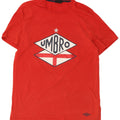 Umbro Mens Graphic T-Shirt Top Medium Red Cotton