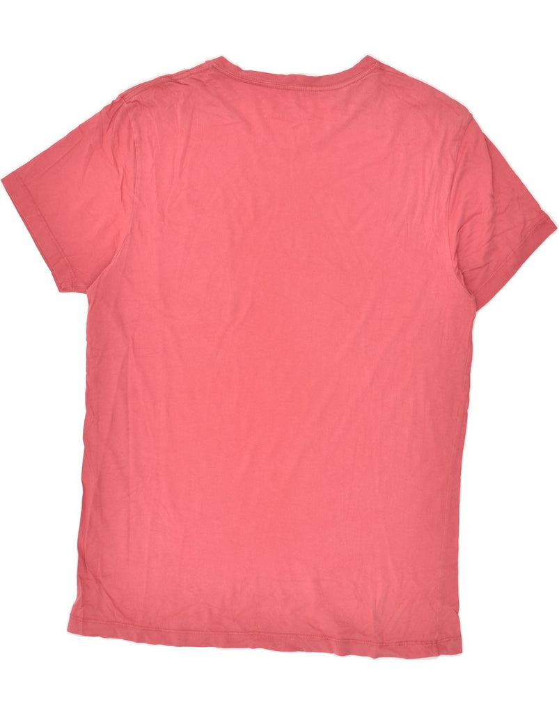 J. CREW Mens T-Shirt Top Large Pink Cotton | Vintage J. Crew | Thrift | Second-Hand J. Crew | Used Clothing | Messina Hembry 