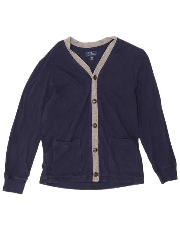 Polo Ralph Lauren Boys Top Long Sleeve 14-15 Years Large Navy Blue