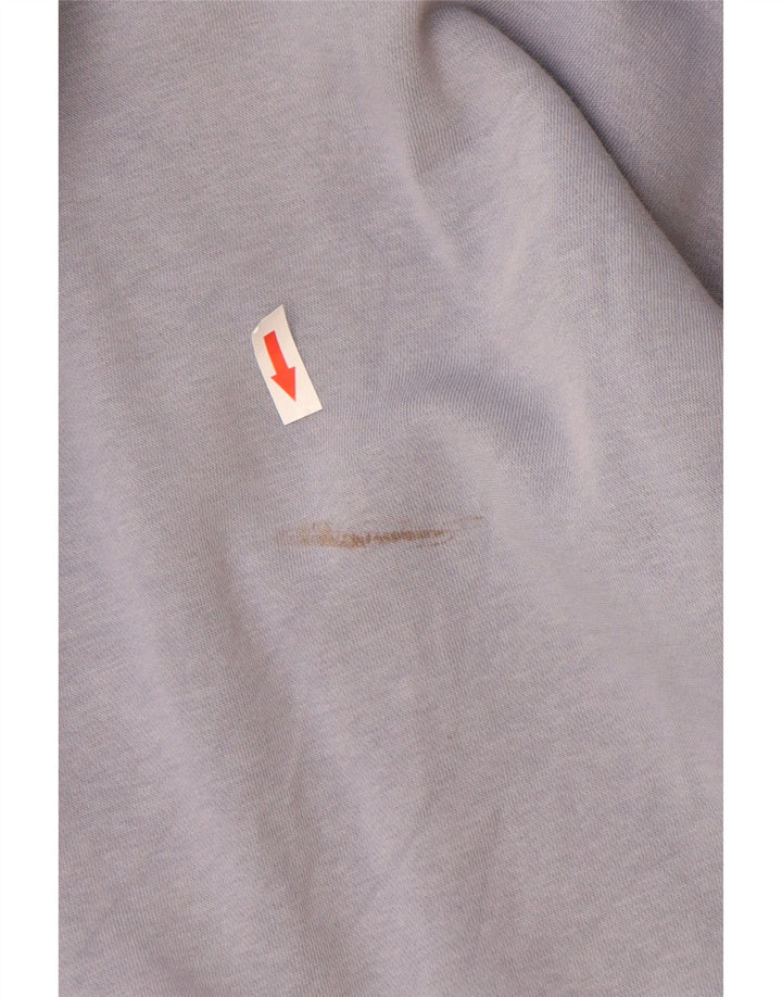 Nike Mens Hoodie Jumper 2XL Grey Cotton