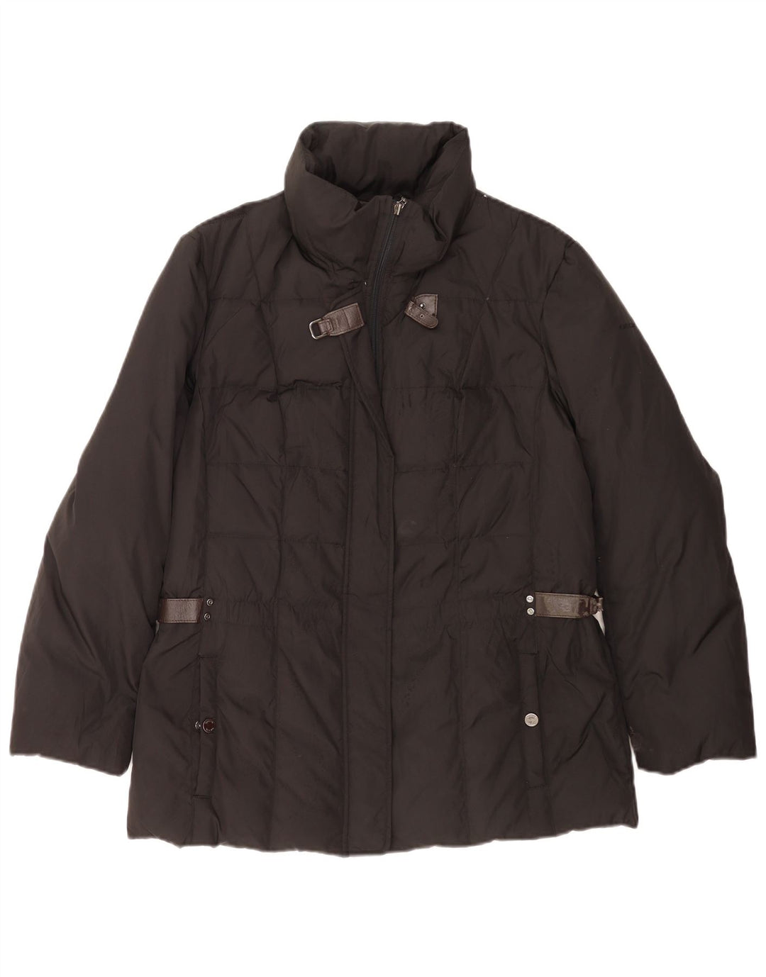 Geox Womens Padded Jacket UK 14 Medium Black Polyester