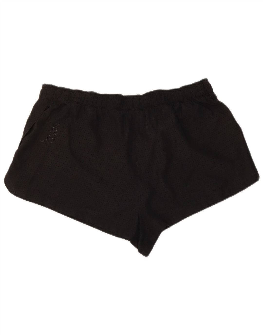 Nike Womens Dri Fit Sport Shorts UK 16 Large Black Polyester