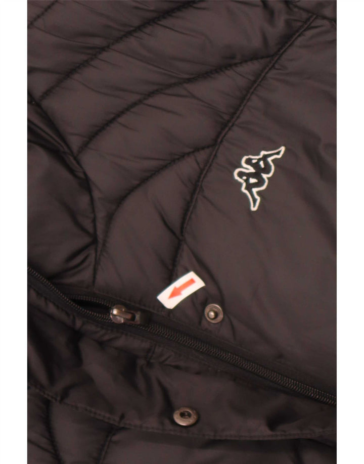 Kappa Womens Padded Jacket UK 18 XL Black Polyester