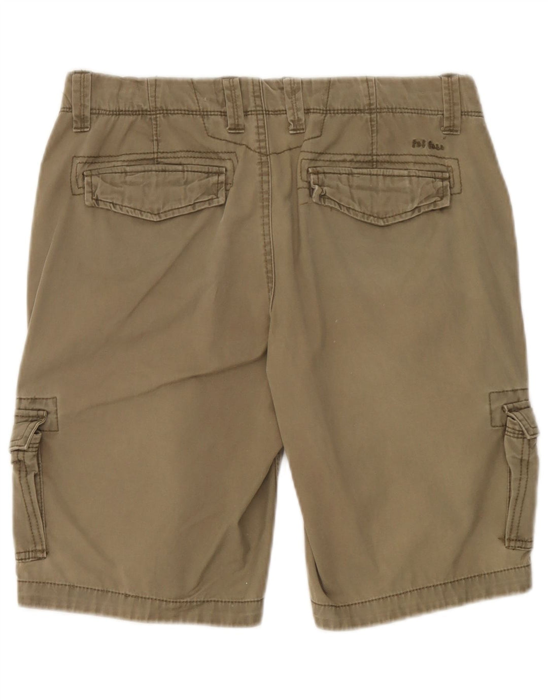 Fat Face Womens Cargo Shorts UK 12 Medium W32 Khaki Cotton