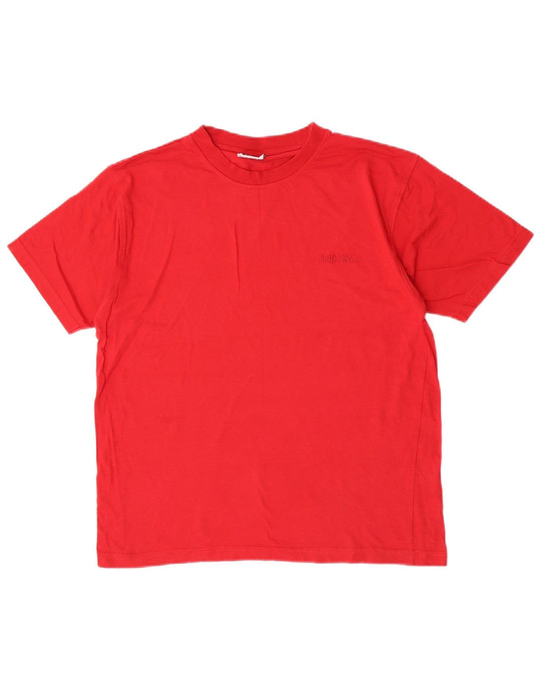 Lee Boys T-Shirt Top 15-16 Years XL Red Cotton