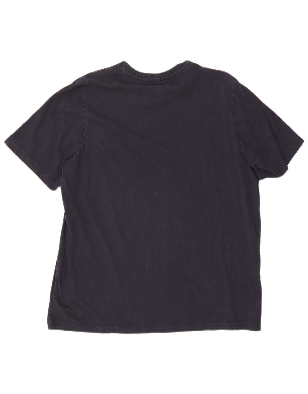 Adidas Mens T-Shirt Top XL Navy Blue Cotton